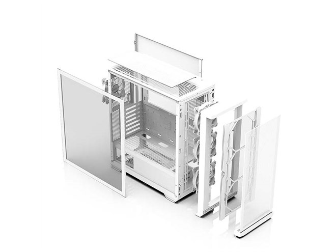 ZALMAN、ARGBファン4基を搭載したミドルタワー型PCケース「Z10
