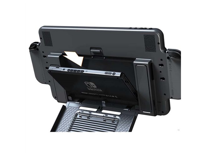 Switchのゲーム画面を188%拡大する”11.6型ゲーミングモニター