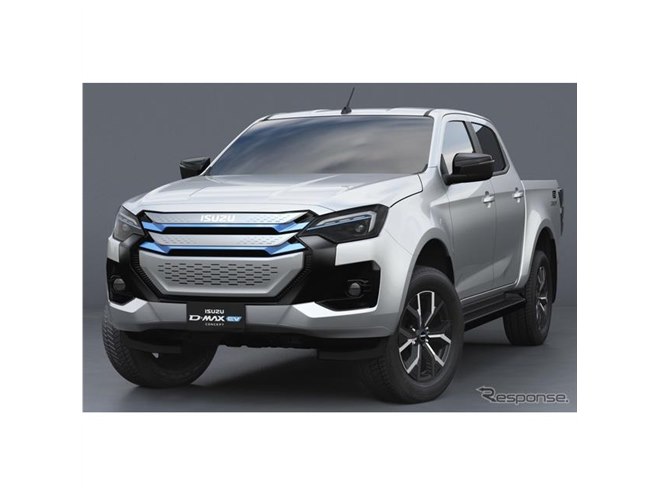 いすゞから初のBEVピックアップ『D-MAX』、2025年に欧州導入