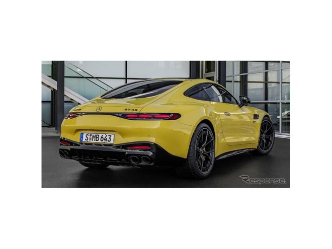 メルセデスAMG GT 新型、「43」は電動ターボで421馬力…エントリー