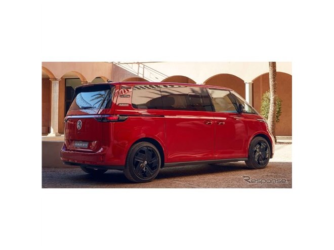 未使用　Volkswagen ミニバスト ースター レッド 小型車だけどクロスオーバーっぽい「cross up