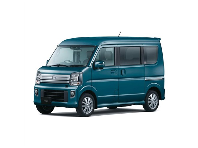マツダが軽ワンボックス「スクラムバン／スクラムワゴン」の一部仕様を