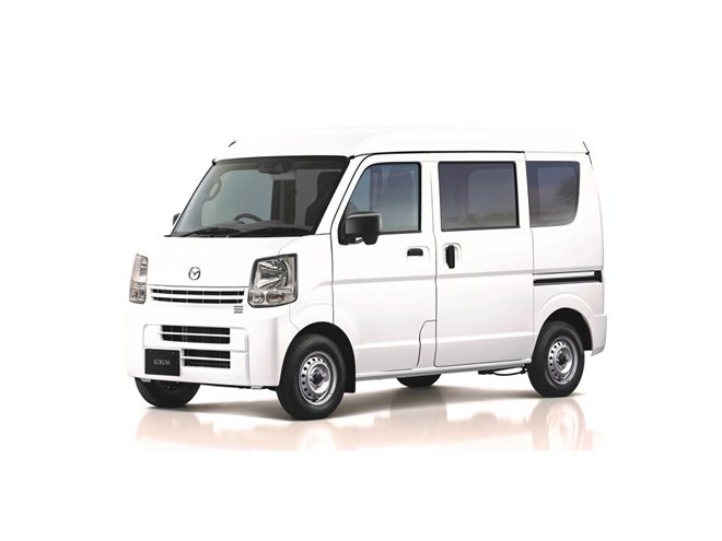 マツダが軽ワンボックス「スクラムバン／スクラムワゴン」の一部仕様を