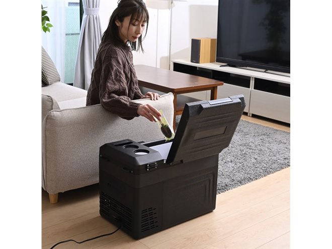 山善、クーラーボックス型の「AC/DC 2WAY 冷凍冷蔵庫」2機種