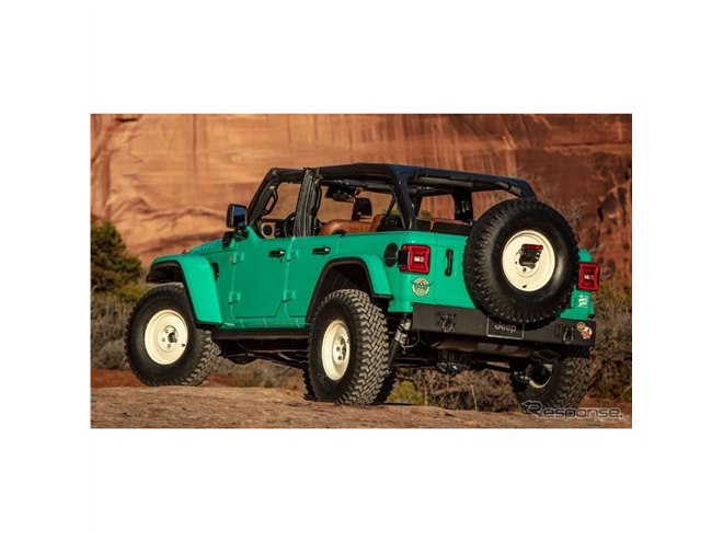 電動『ラングラー』、ビンテージスタイルでカスタム…民生ジープ