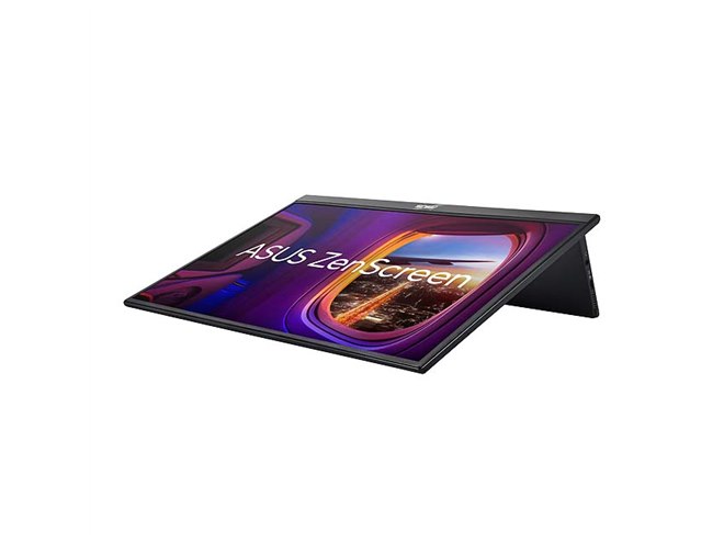 ASUS、2560×1600表示対応の16型ポータブルモニター「ZenScreen