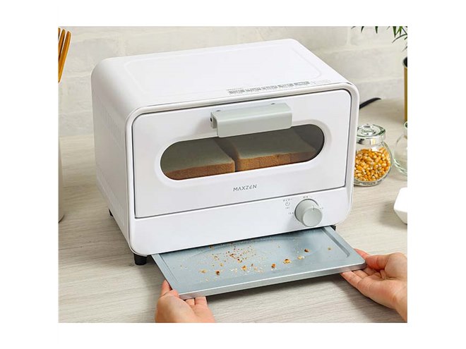MAXZEN、最大火力1000Wの2枚焼きトースター「MT-TD01」 - 価格.com