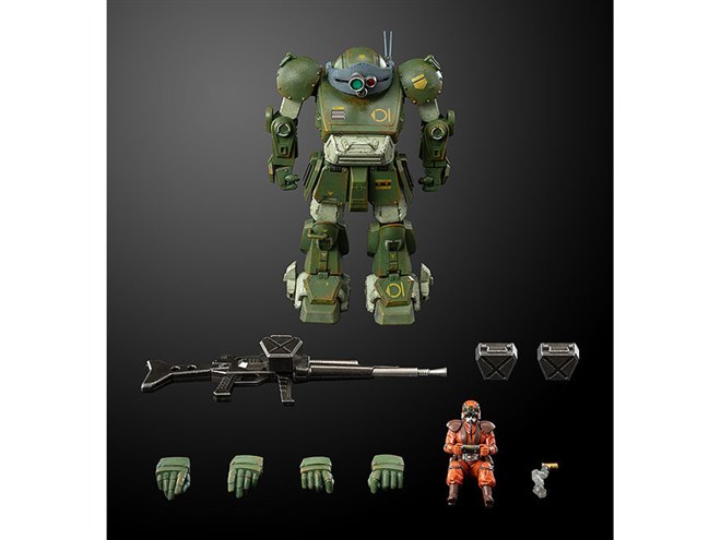 装甲騎兵ボトムズ」スコープドッグがロボ道に登場、全身76か所に