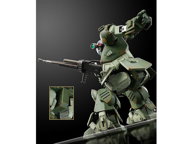 装甲騎兵ボトムズ」スコープドッグがロボ道に登場、全身76か所に