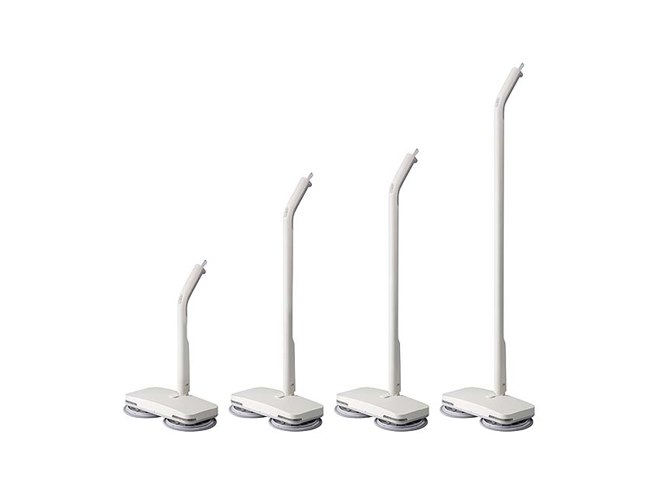 プラスマイナスゼロ、立ったまま床を拭き掃除できる電動モップ