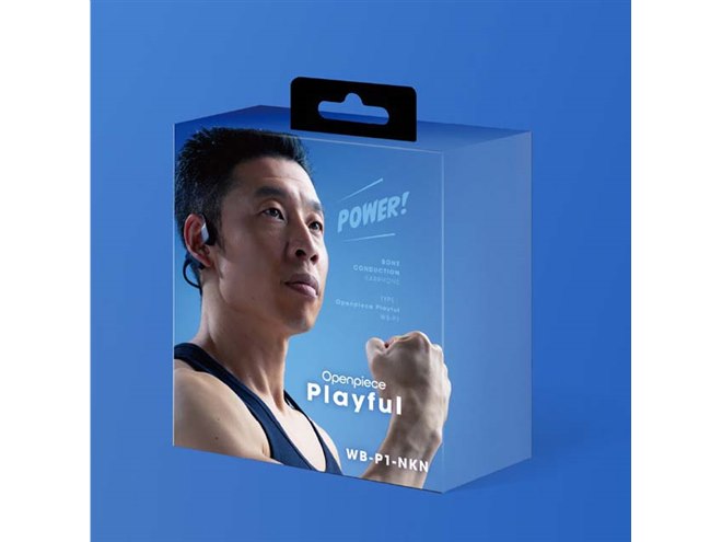 AVIOT×なかやまきんに君、新録ボイス搭載の骨伝導イヤホン「WB