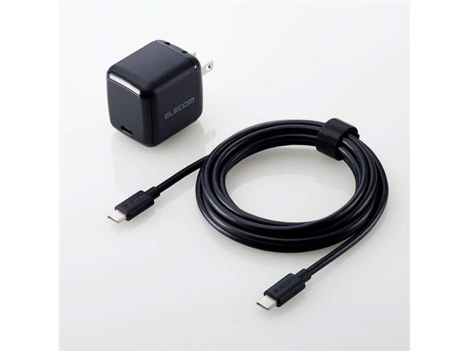 エレコム、「GaN II」を採用した45W USB PD出力対応充電器 - 価格.com