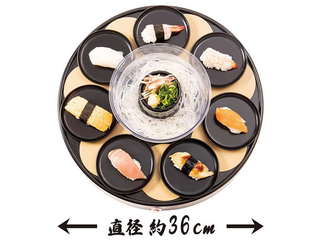 ライソン、お寿司と流しそうめんを同時に楽しめる「回転寿司まつり