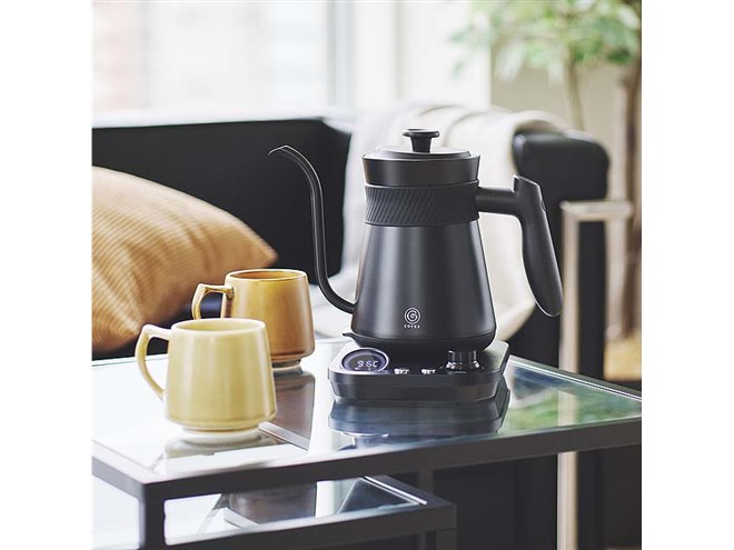 Cores、注ぎやすい電気ケトル「フリータイムケトル C380」 - 価格.com