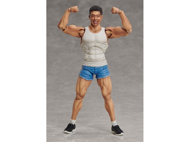 なかやまきんに君」が可動フィギュアになって登場、「パワー！顔