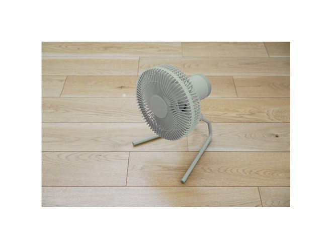 シロカ、IP44防塵・防滴のポータブル扇風機「ANDON FAN」に新色モス