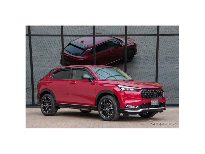 しなる”ホイールも装着！ マイチェン『ヴェゼル』に新設定のホンダ