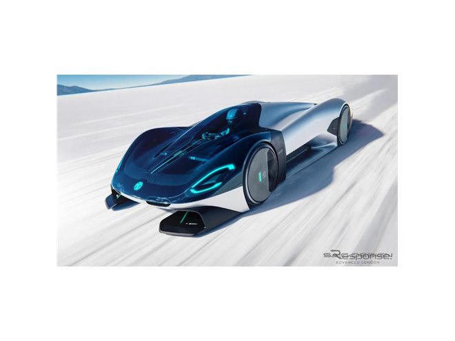 最高速415km/h、電動スーパーカーをMGが提案 - 価格.com