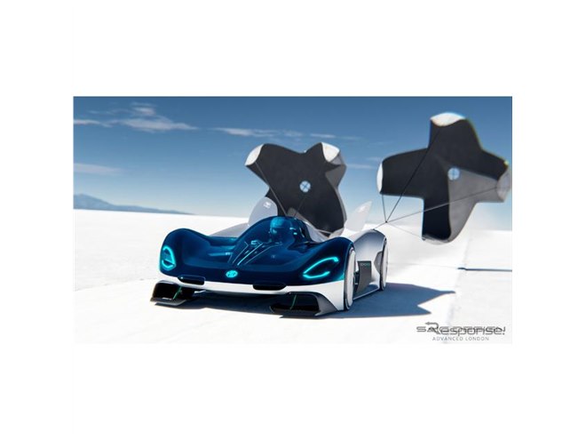 最高速415km/h、電動スーパーカーをMGが提案 - 価格.com