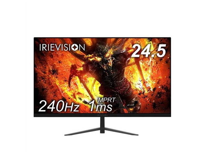 FFF、240Hzで駆動する24.5型ゲーミングモニター「FFF-LD25G6」 - 価格.com