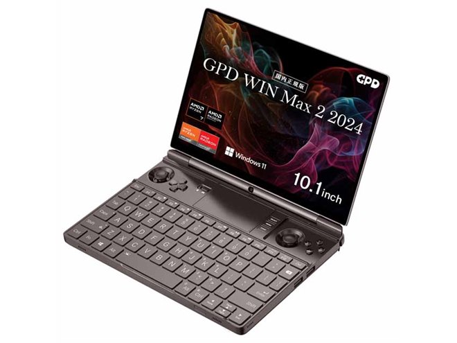 10.1型ポータブルゲーミングPC「GPD WIN Max 2 2024 国内正規版」の予約開始 - 価格.com