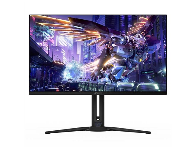 GIGABYTE、QD採用の有機ELパネルを搭載したゲーミングモニター3機種