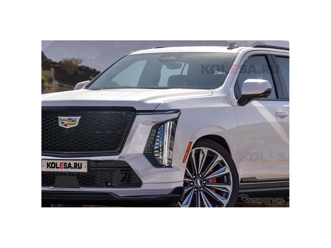 キャデラックの最高級SUV『エスカレード』、大胆フェイスで今夏