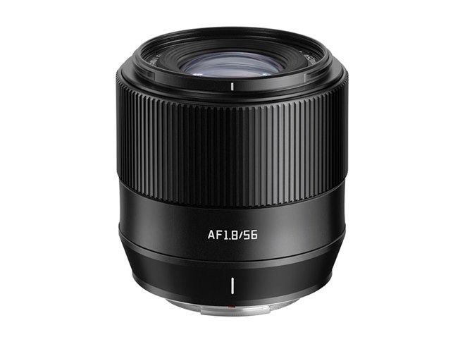 TTArtisan、富士フイルムX/ソニーE用大口径中望遠レンズ「AF56mm f/1.8