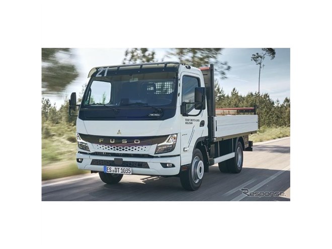 三菱ふそうのEVトラック、『eキャンター』がアップデート…2024年型を