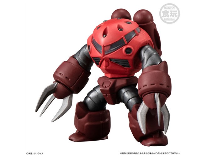 ガンダム食玩に“劇場版ポスターのカラーリング”をイメージした