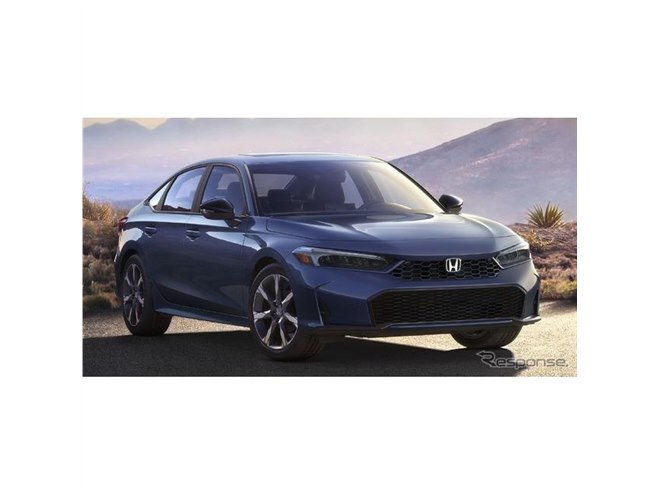 ホンダ『シビック』が新フェイスに、日本にないセダンもラインナップ