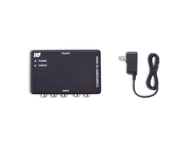 レトロゲームをHDMI出力して楽しめる「コンポーネント to HDMI