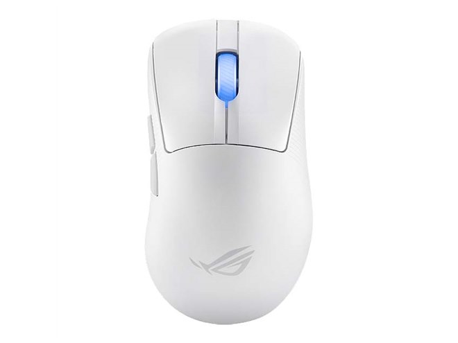 ASUS、最大42000DPI対応で軽量54gのゲーミングマウス「ROG Keris II