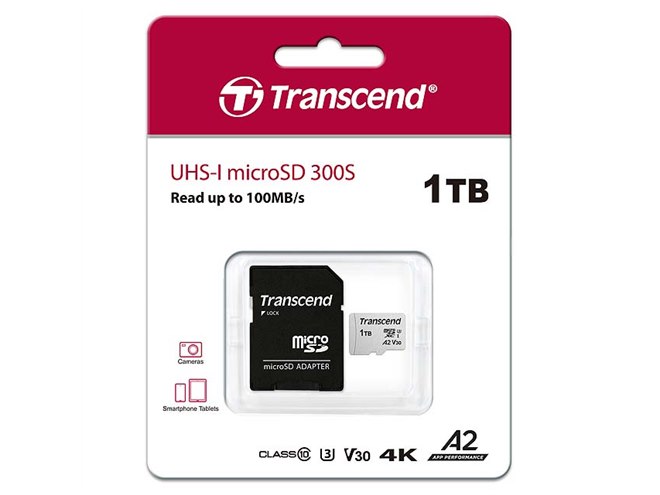 メモリー Transcend microSDXC 1TB A2 V30 トランセンド、1TBのmicroSDXCカード「TS1TUSD300S-A」 - 価格.com