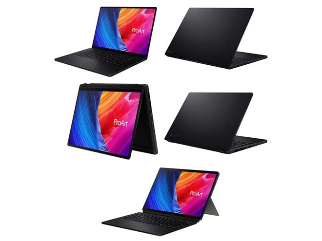 ASUS、クリエイター向けブランド「ProArt」新モデル3機種を7月中旬以降