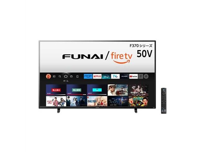 FUNAI Fire TV搭載スマートテレビ」新たな4K液晶テレビ6機種、本日6月15日発売 - 価格.com