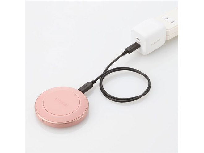 エレコム、カーブ形状を採用したQi規格対応ワイヤレス充電器「W-QA26