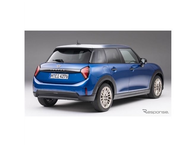 MINI ハッチバック 新型に5ドア登場、3ドアより172mm長い…欧州発表