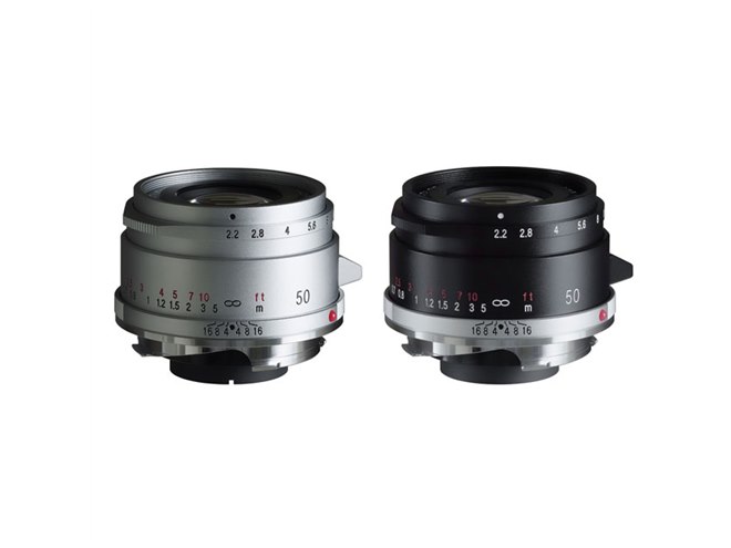 コシナ、全長30mmの標準レンズ「COLOR-SKOPAR 50mm F2.2 VM」を7