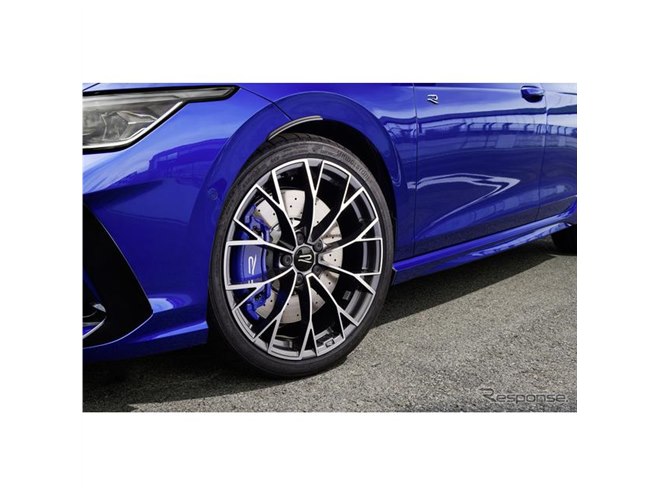 VW『ゴルフR』改良新型、新開発の軽量ホイール設定…実車は6月26日