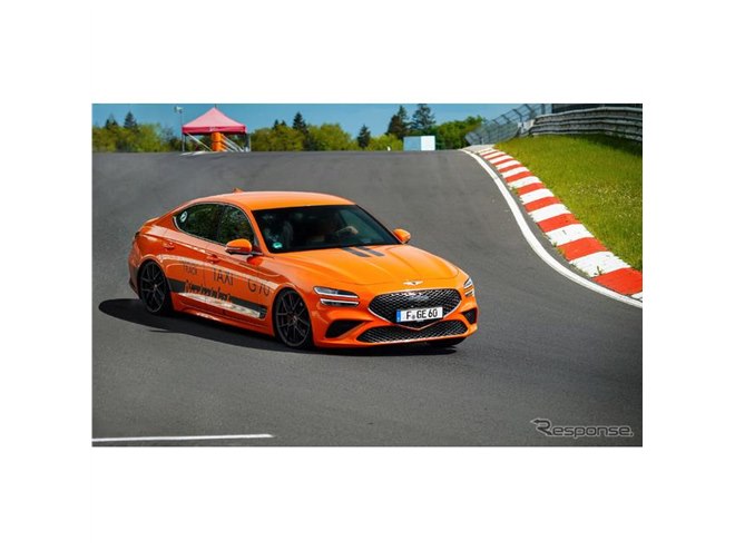 ヒョンデの高級車ブランド、「ジェネシス」のスポーツセダン『G70」が