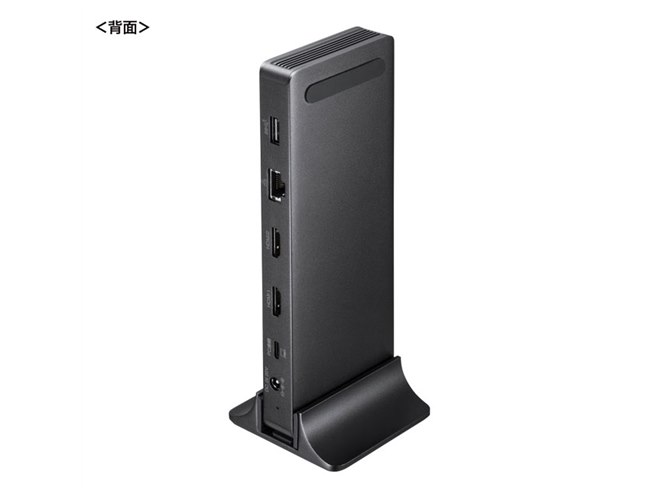 サンワ、4K×2画面の映像出力に対応するType-Cドッキング