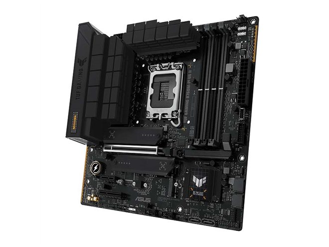 ASUS、ゲーミングマザーボード「TUF GAMING B760M-PLUS II