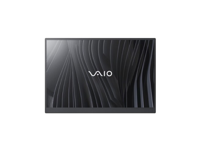 VAIO、上下2画面対応スタンド付きの14型モバイルディスプレイ