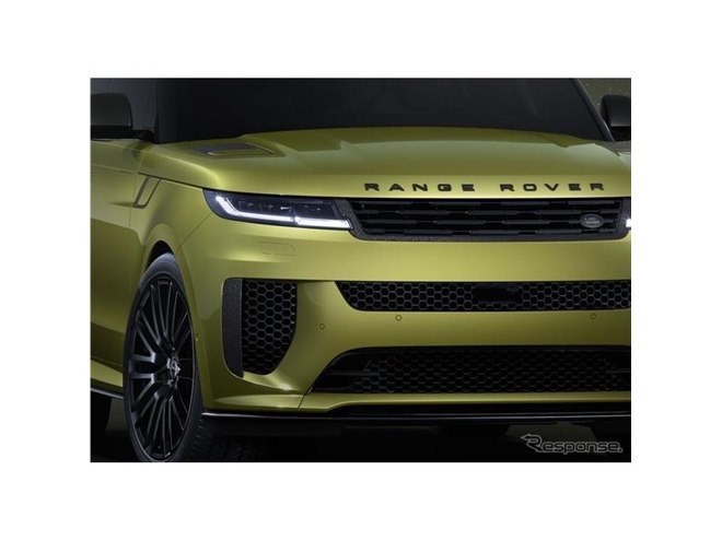 新製品 LD R/C レンジローバー モデル イエロー オプションパーツ付き オーロライエローが輝く、太陽がテーマの『レンジローバースポーツ