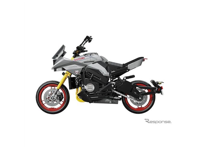 話題のスズキ「KATANAブロック」が成田空港で販売開始 6分の1の迫力