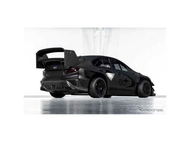 ド迫力のスバル『WRX』公開！ ワイドボディ＆670馬力の