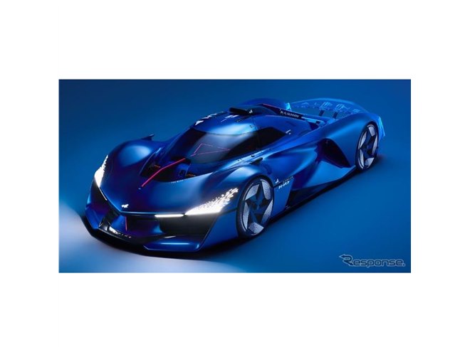 アルピーヌ、水素エンジン搭載の次世代スポーツカー提案…グッドウッド