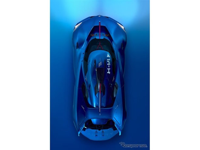 アルピーヌ、水素エンジン搭載の次世代スポーツカー提案…グッドウッド