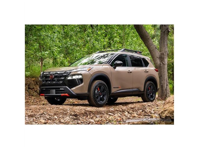 日産エクストレイルの米国版『ローグ』2025年モデルに「冒険仕様」登場